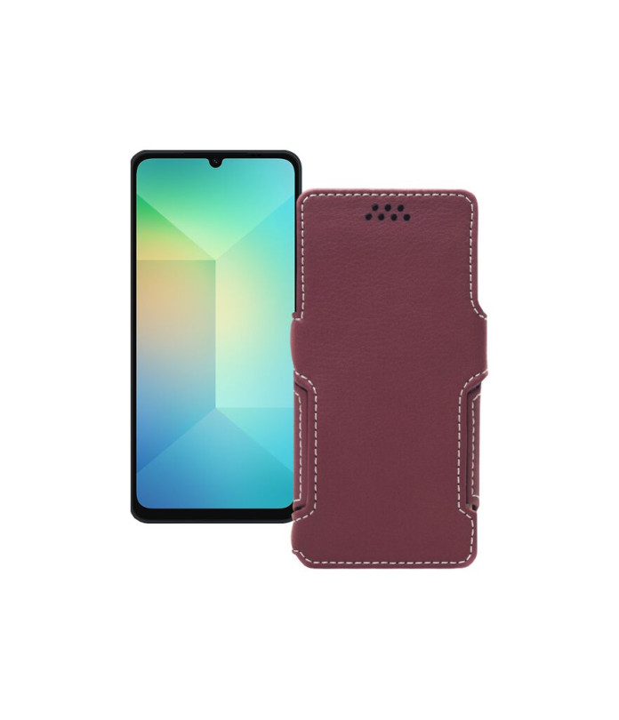 Чохол-книжка з екошкіри для телефону Samsung Galaxy A06 (A065)
