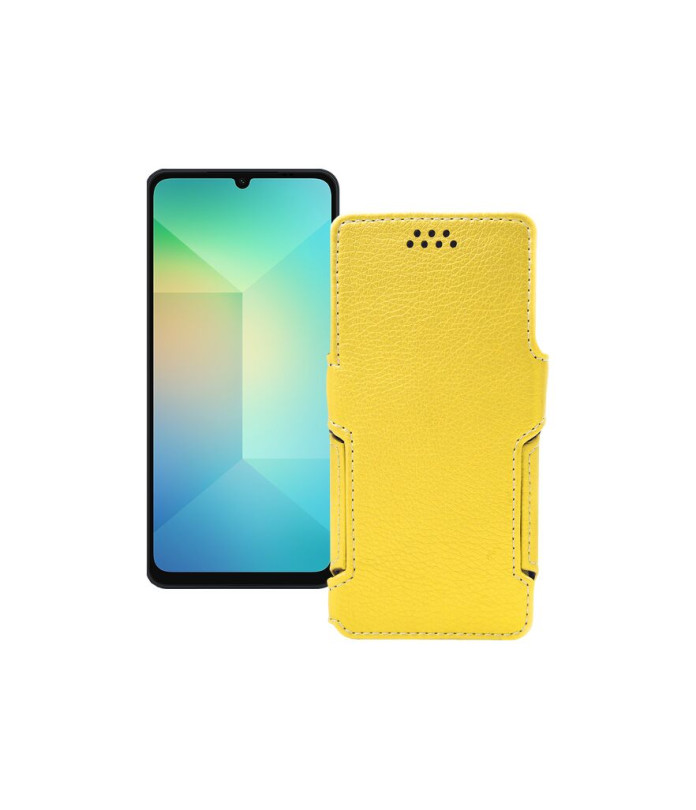 Чохол-книжка з екошкіри для телефону Samsung Galaxy A06 (A065)
