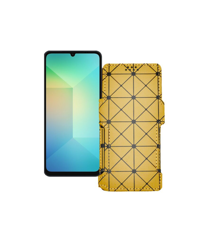 Чохол-книжка з екошкіри для телефону Samsung Galaxy A06 (A065)