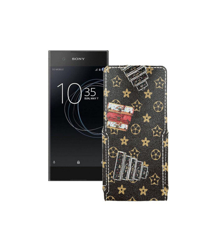 Чохол-флип з екошкіри для телефону Sony Xperia XA1 Dual (G3112)