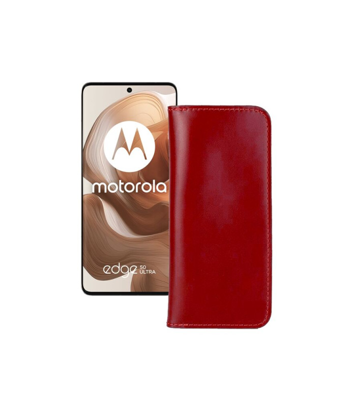 Портмоне з шкіри для телефону Motorola Edge 50 Ultra