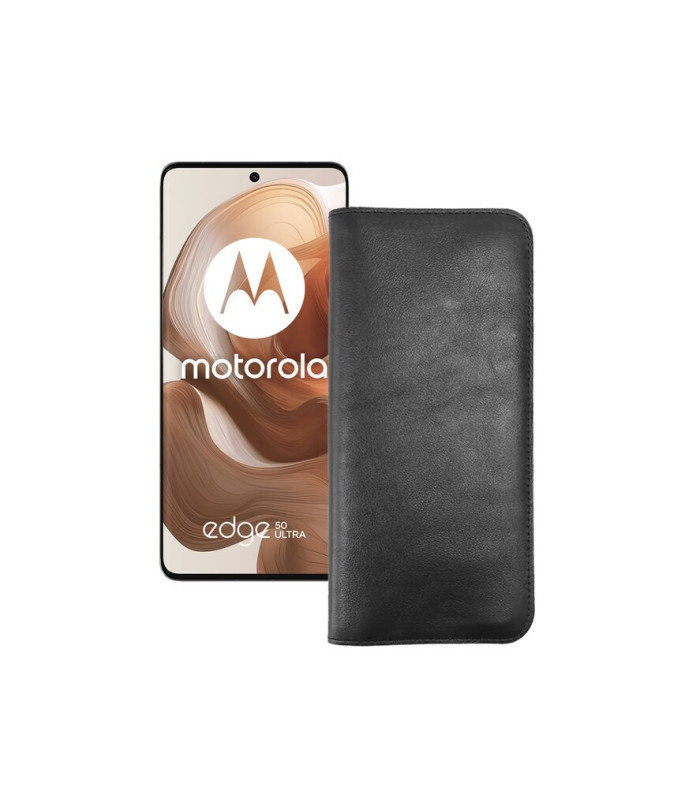 Портмоне з шкіри для телефону Motorola Edge 50 Ultra