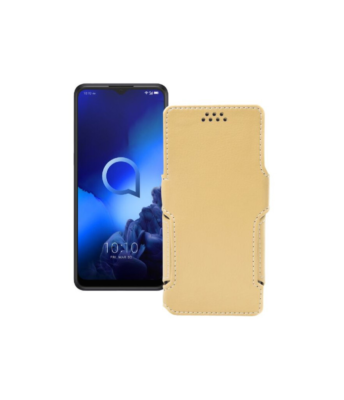 Чохол-книжка з екошкіри для телефону Alcatel 3x 2019
