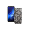 Чохол-книжка з екошкіри для телефону Alcatel 3x 2019