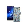 Чохол-книжка з екошкіри для телефону Alcatel 3x 2019