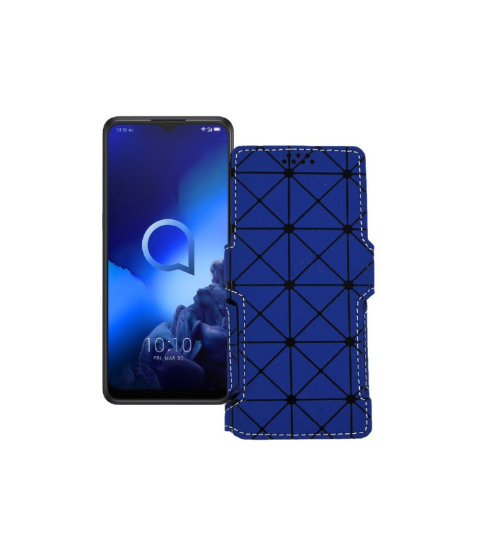 Чохол-книжка з екошкіри для телефону Alcatel 3x 2019
