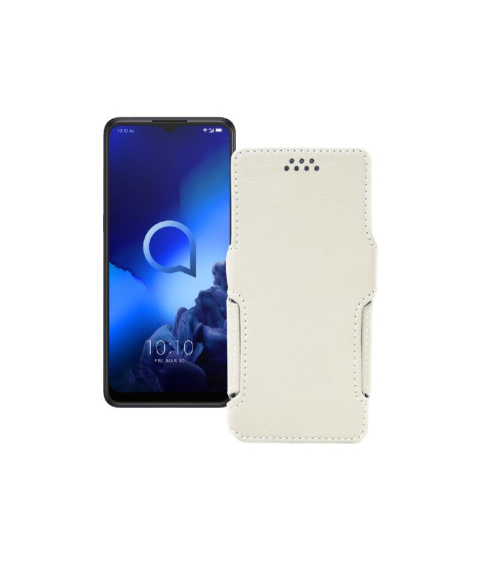Чохол-книжка з екошкіри для телефону Alcatel 3x 2019