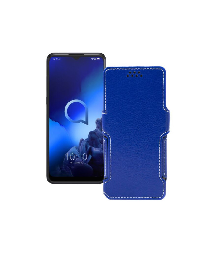Чохол-книжка з екошкіри для телефону Alcatel 3x 2019