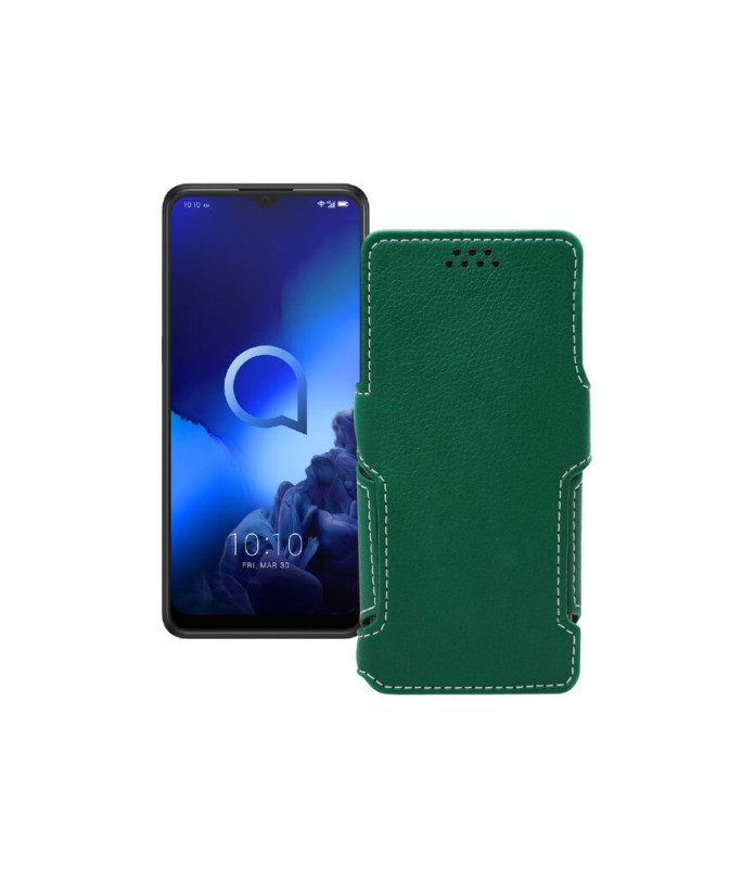 Чохол-книжка з екошкіри для телефону Alcatel 3x 2019