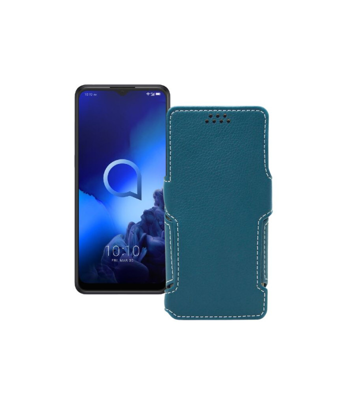 Чохол-книжка з екошкіри для телефону Alcatel 3x 2019