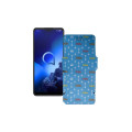 Чохол-книжка з екошкіри для телефону Alcatel 3x 2019