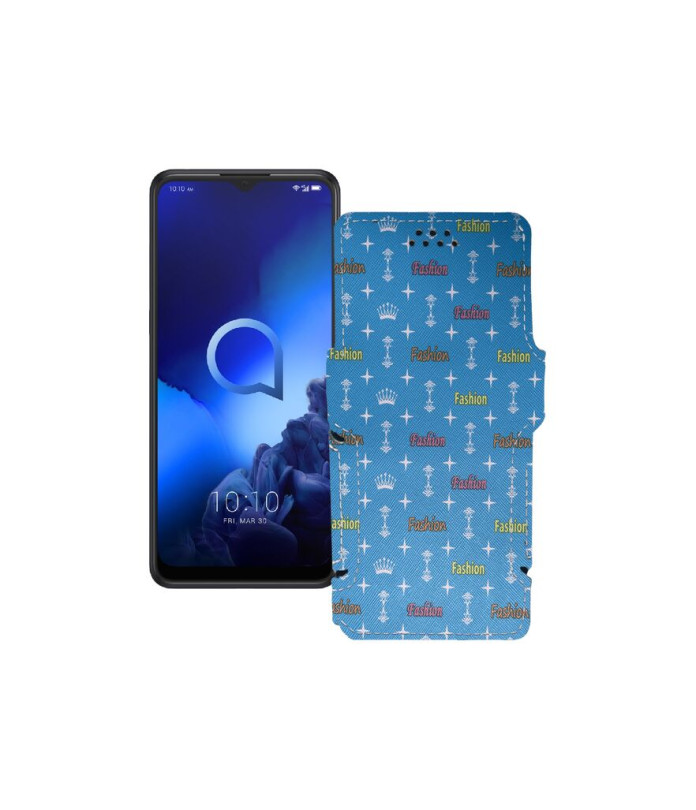 Чохол-книжка з екошкіри для телефону Alcatel 3x 2019