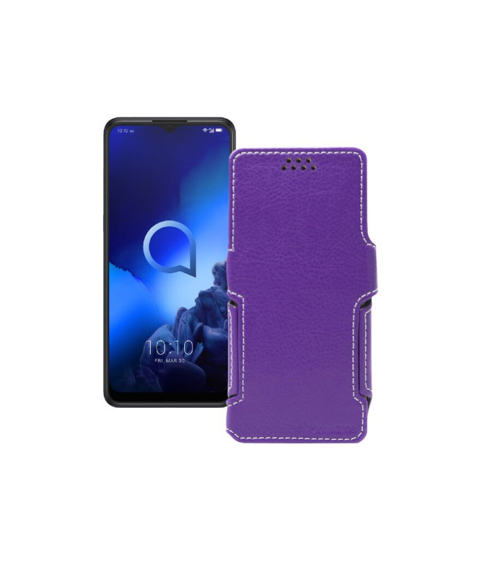 Чохол-книжка з екошкіри для телефону Alcatel 3x 2019