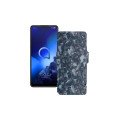 Чохол-книжка з екошкіри для телефону Alcatel 3x 2019