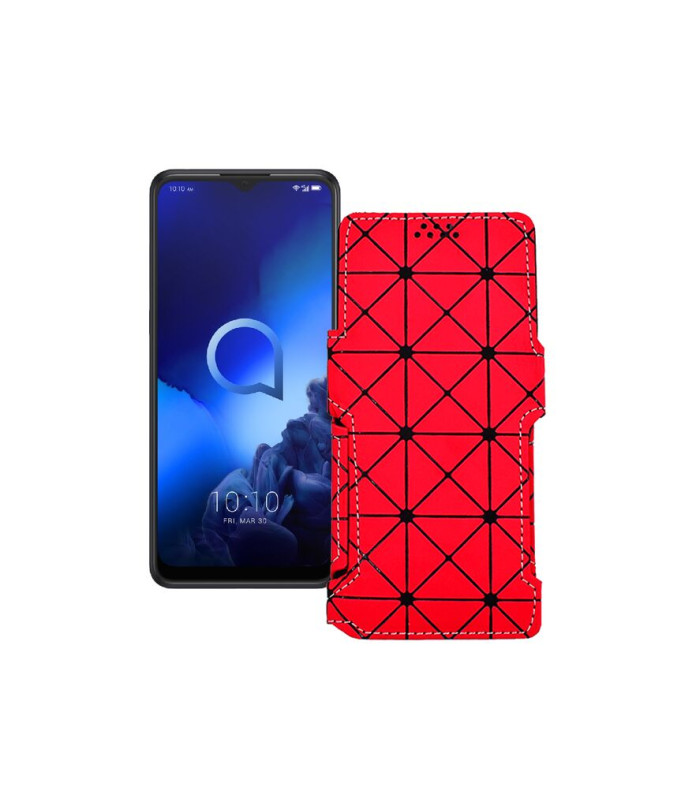Чохол-книжка з екошкіри для телефону Alcatel 3x 2019