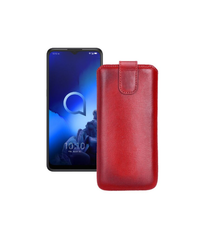 Витяжка зі шкіри для телефону Alcatel 3x 2019