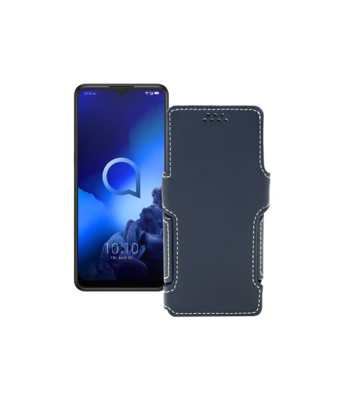 Чохол-книжка з екошкіри для телефону Alcatel 3x 2019