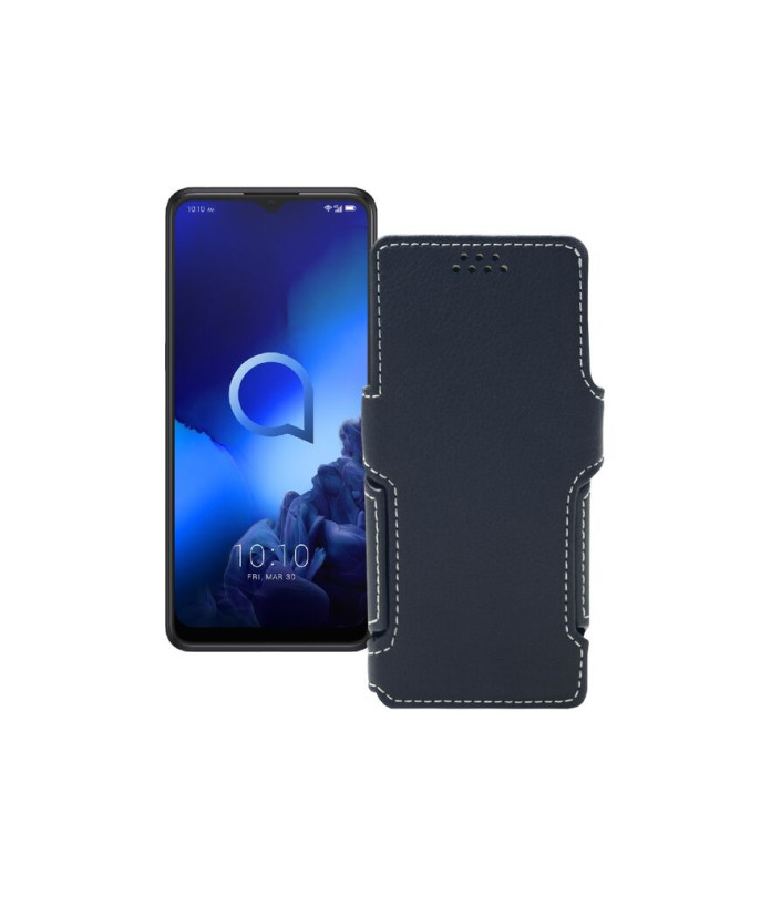 Чохол-книжка з екошкіри для телефону Alcatel 3x 2019