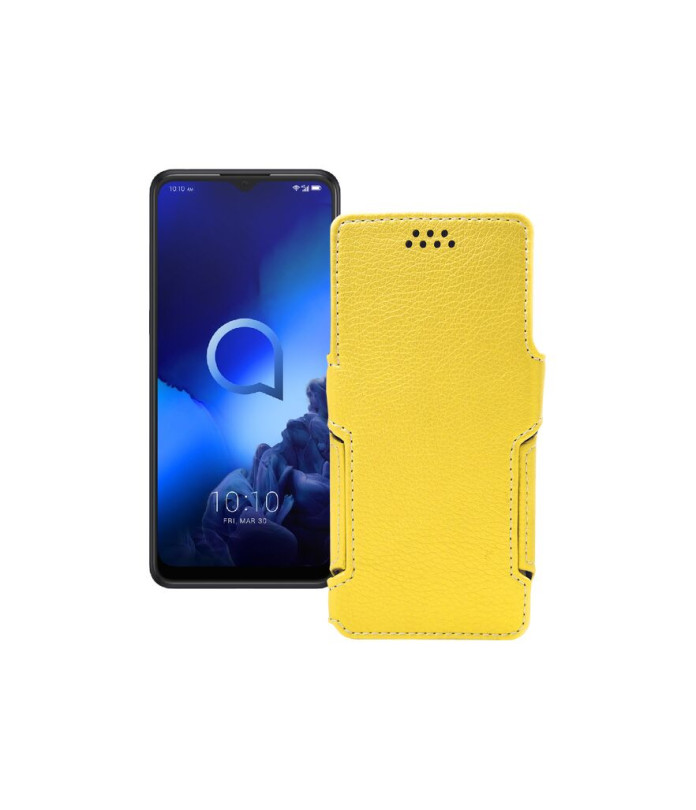 Чохол-книжка з екошкіри для телефону Alcatel 3x 2019
