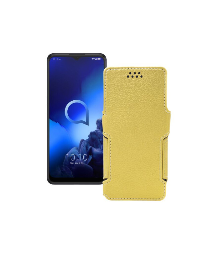 Чохол-книжка з екошкіри для телефону Alcatel 3x 2019