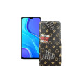 Чохол-флип з екошкіри для телефону Xiaomi Redmi 9