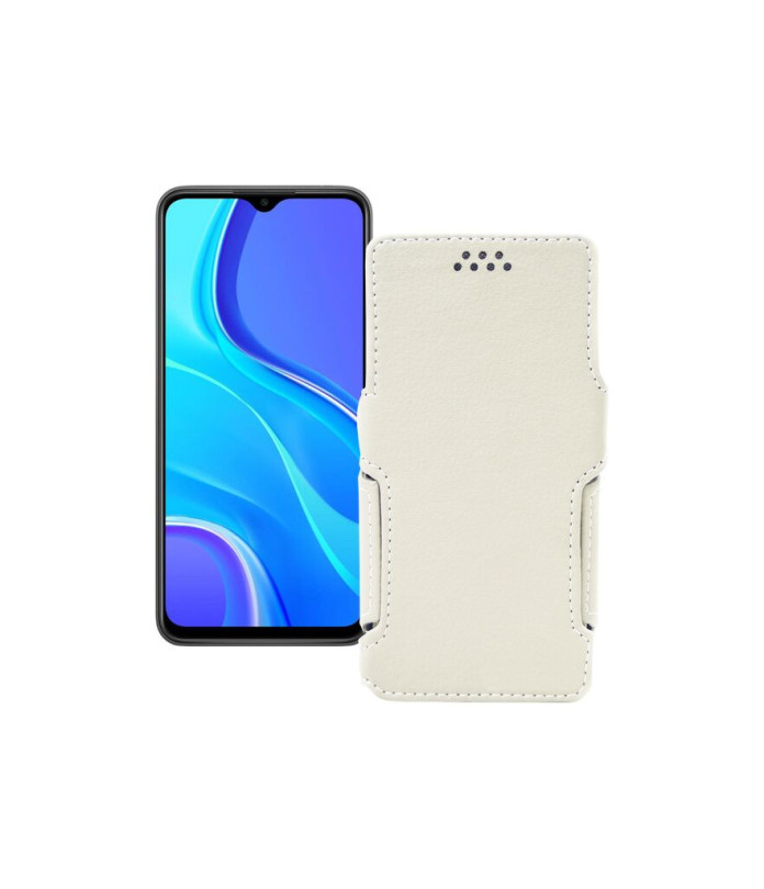 Чохол-книжка з екошкіри для телефону Xiaomi Redmi 9