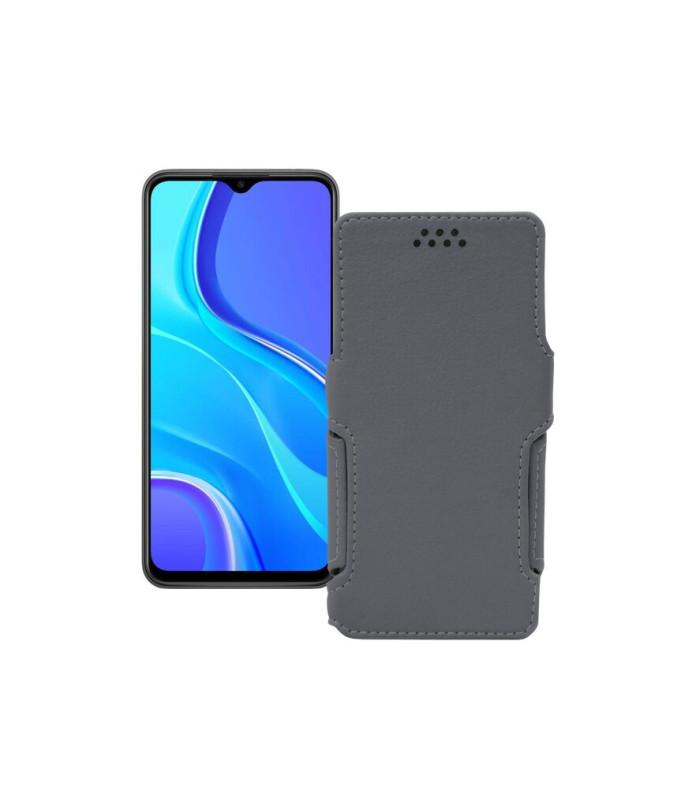 Чохол-книжка з екошкіри для телефону Xiaomi Redmi 9