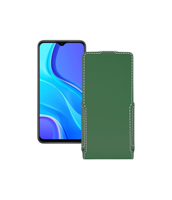 Чохол-флип з екошкіри для телефону Xiaomi Redmi 9