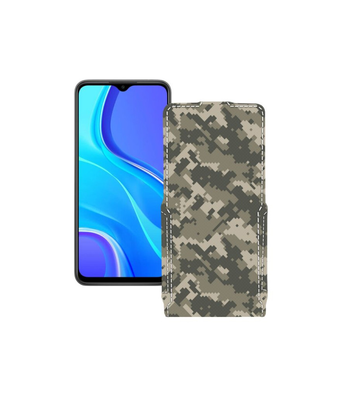 Чохол-флип з екошкіри для телефону Xiaomi Redmi 9