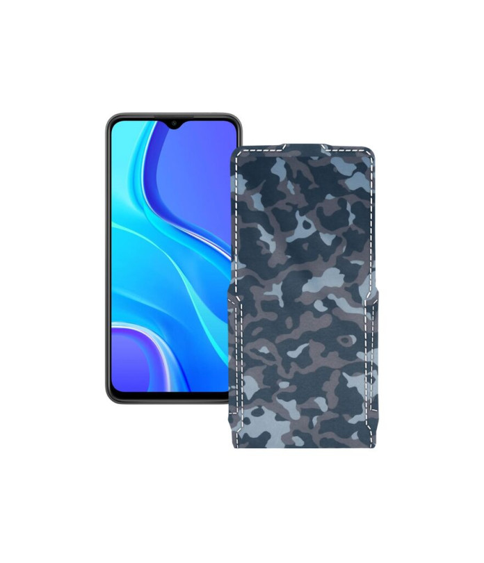 Чохол-флип з екошкіри для телефону Xiaomi Redmi 9