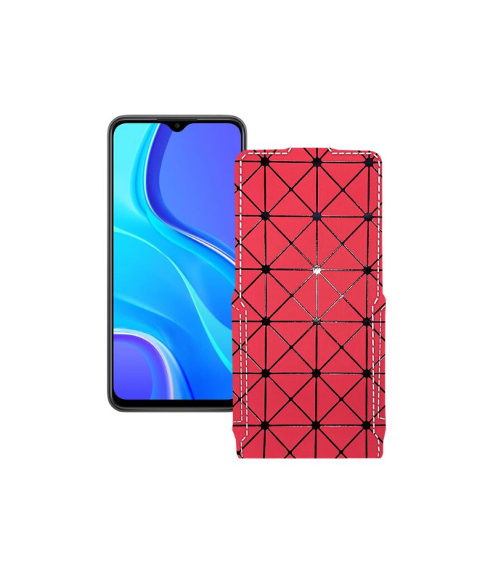 Чохол-флип з екошкіри для телефону Xiaomi Redmi 9