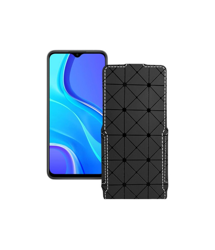 Чохол-флип з екошкіри для телефону Xiaomi Redmi 9