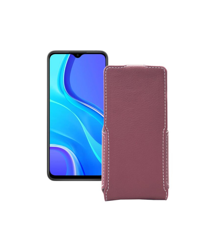 Чохол-флип з екошкіри для телефону Xiaomi Redmi 9