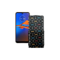 Чохол-флип з екошкіри для телефону Motorola Moto E6 Plus