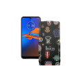 Чохол-флип з екошкіри для телефону Motorola Moto E6 Plus