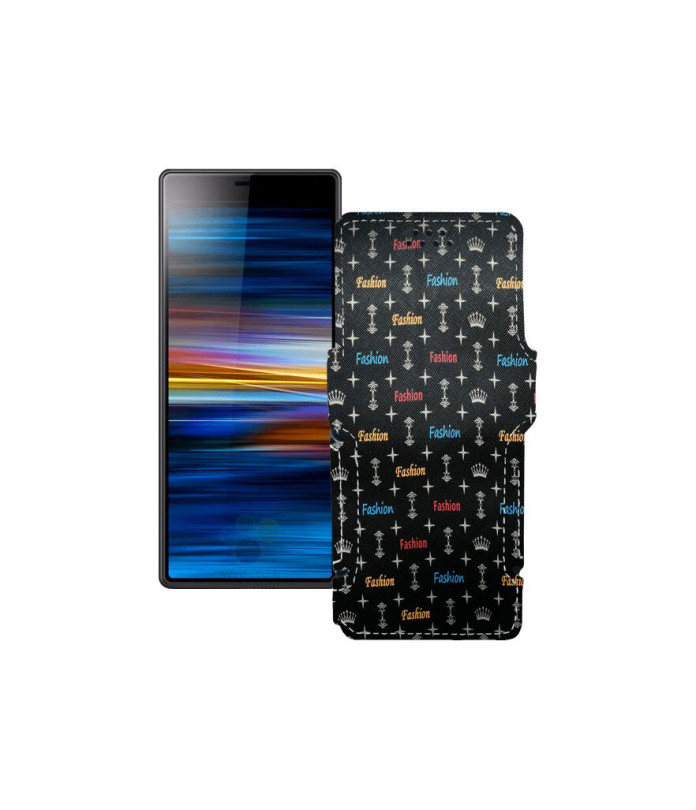 Чохол-книжка з екошкіри для телефону Sony Xperia 10 XA3