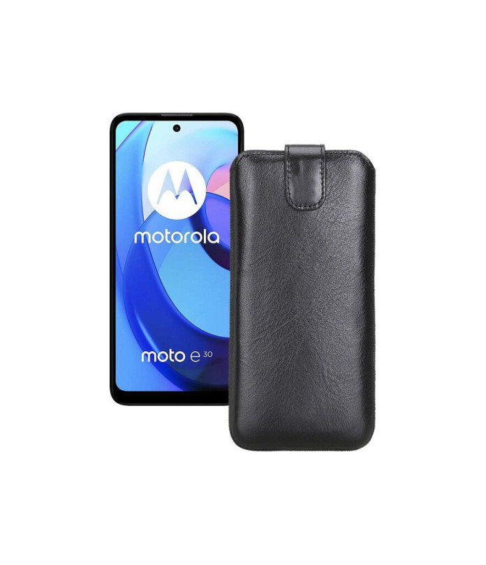 Витяжка зі шкіри для телефону Motorola Moto E30