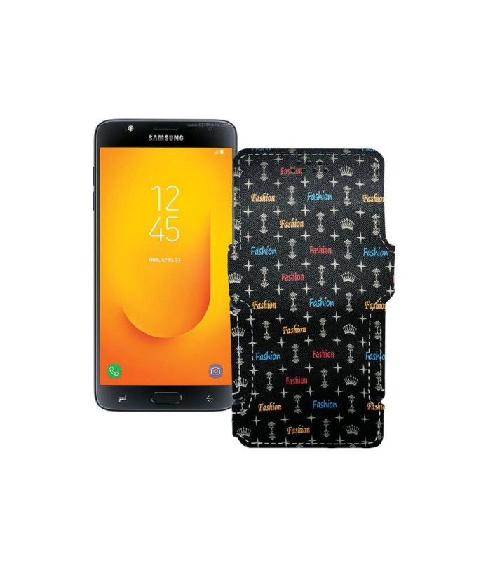 Чохол-книжка з екошкіри для телефону Samsung Galaxy J7 Duo (J720)