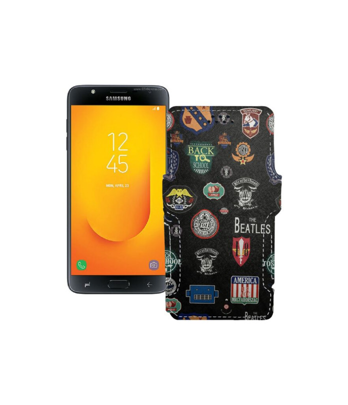 Чохол-книжка з екошкіри для телефону Samsung Galaxy J7 Duo (J720)