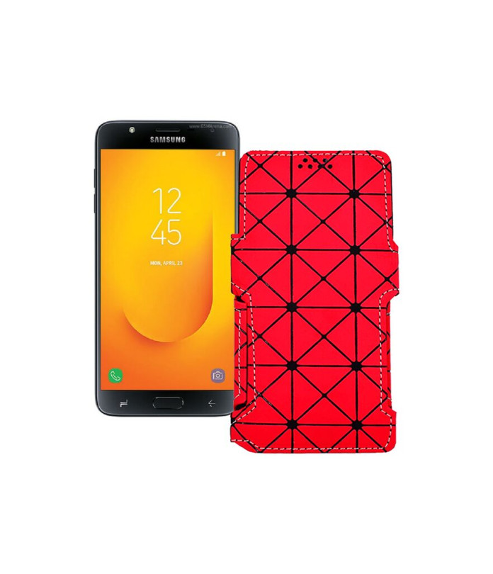 Чохол-книжка з екошкіри для телефону Samsung Galaxy J7 Duo (J720)