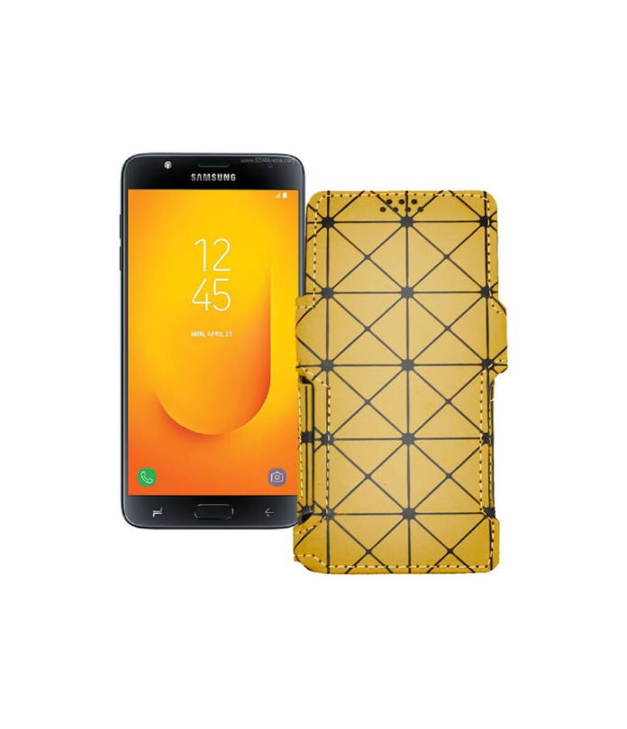 Чохол-книжка з екошкіри для телефону Samsung Galaxy J7 Duo (J720)