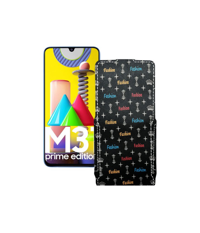 Чохол-флип з екошкіри для телефону Samsung Galaxy M31 Prime (M315)