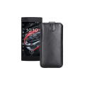 Витяжка з екошкіри для телефону Prestigio MultiPhone Grace 7557 Dual