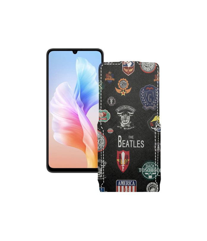 Чохол-флип з екошкіри для телефону Meizu Note 21