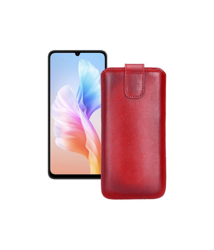 Витяжка з екошкіри для телефону Meizu Note 21