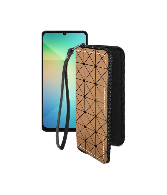 Чохол-гаманець з екошкіри для телефону Samsung Galaxy A06 5G (A066)