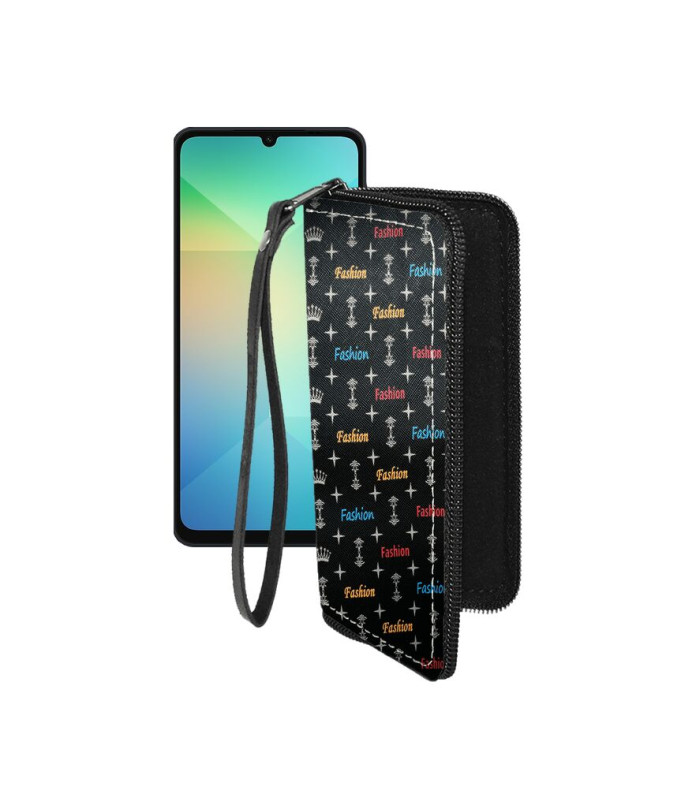 Чохол-гаманець з екошкіри для телефону Samsung Galaxy A06 5G (A066)