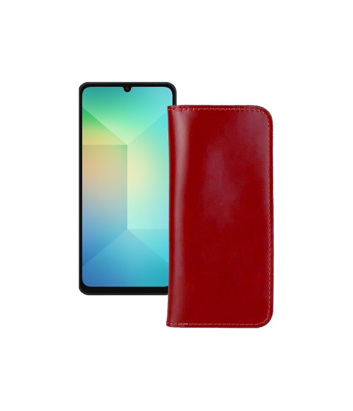 Портмоне з шкіри для телефону Samsung Galaxy A06 5G (A066)