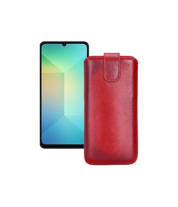 Витяжка з екошкіри для телефону Samsung Galaxy A06 5G (A066)