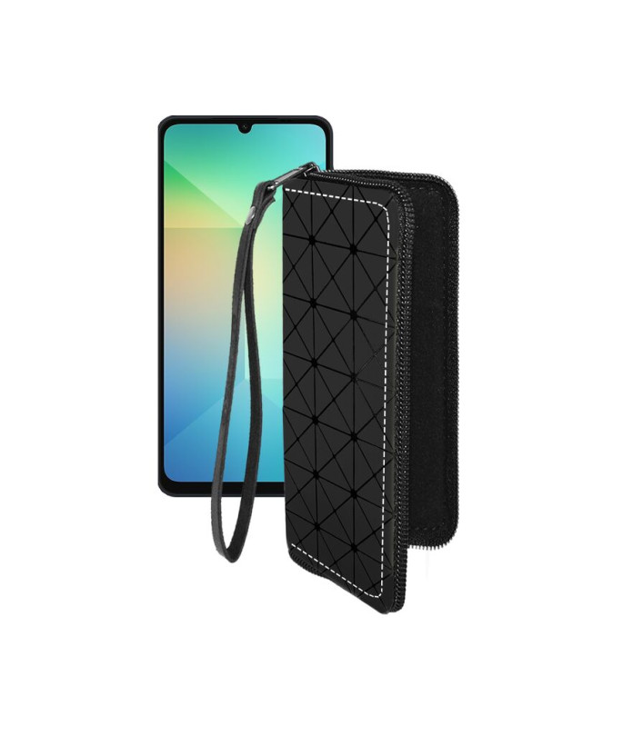 Чохол-гаманець з екошкіри для телефону Samsung Galaxy A06 5G (A066)